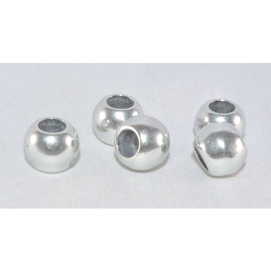 Round Beads 5mm diameter 11mm int