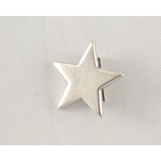 10 passers star silver plated zinc alloy