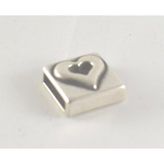 passant 10mm carre avec coeur