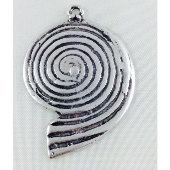 Pendant - big shell-spiral