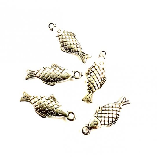 Pendant petit poisson 16.8x 5.1mm