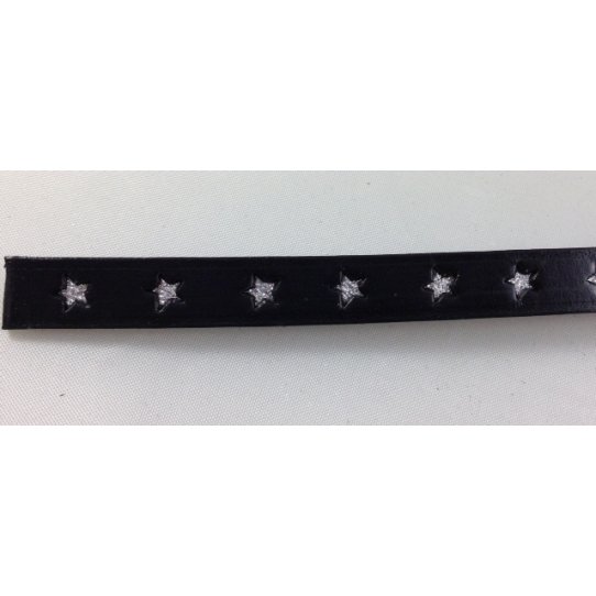 Leather 10mm inlaid star