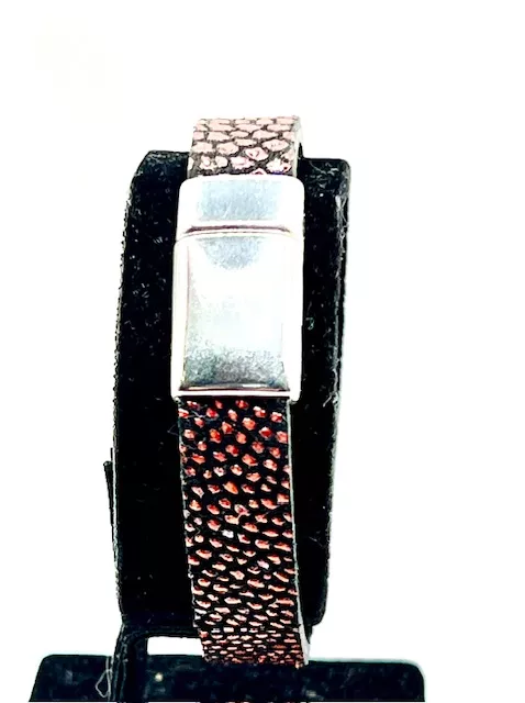 Fermoir aimanté 10X 2.5mm, ouverture facile sur les côtés - Argent vif