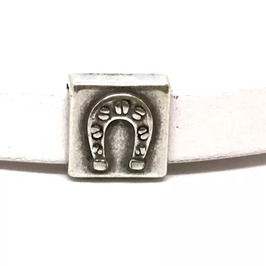 Passant fer à cheval pour cuir plat 10mm