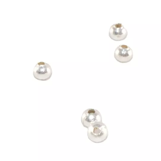 250 Perles en laiton 3mm plaqué en France