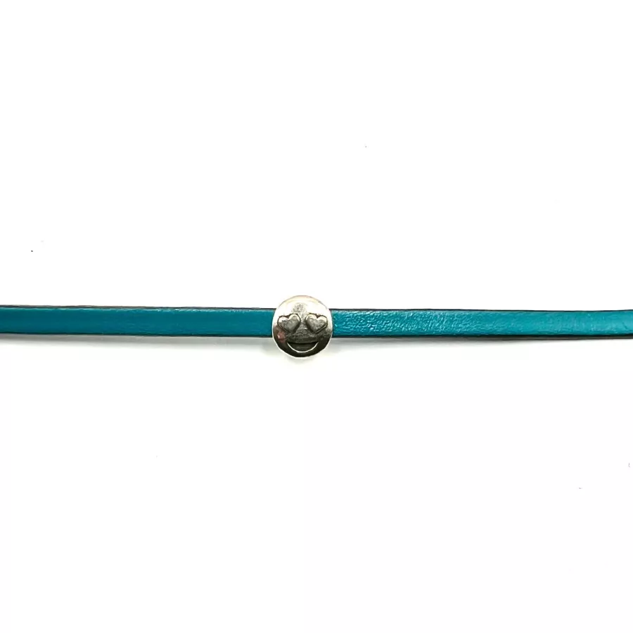 Passant emoticone 6mm en étain