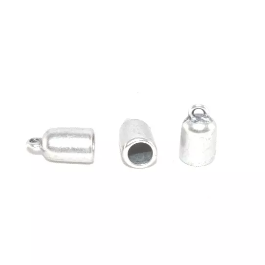 10 Cloches 5mm pour cuir rond