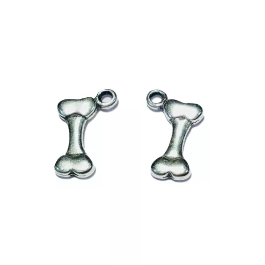 Petit pendant forme os à ronger pour chiens