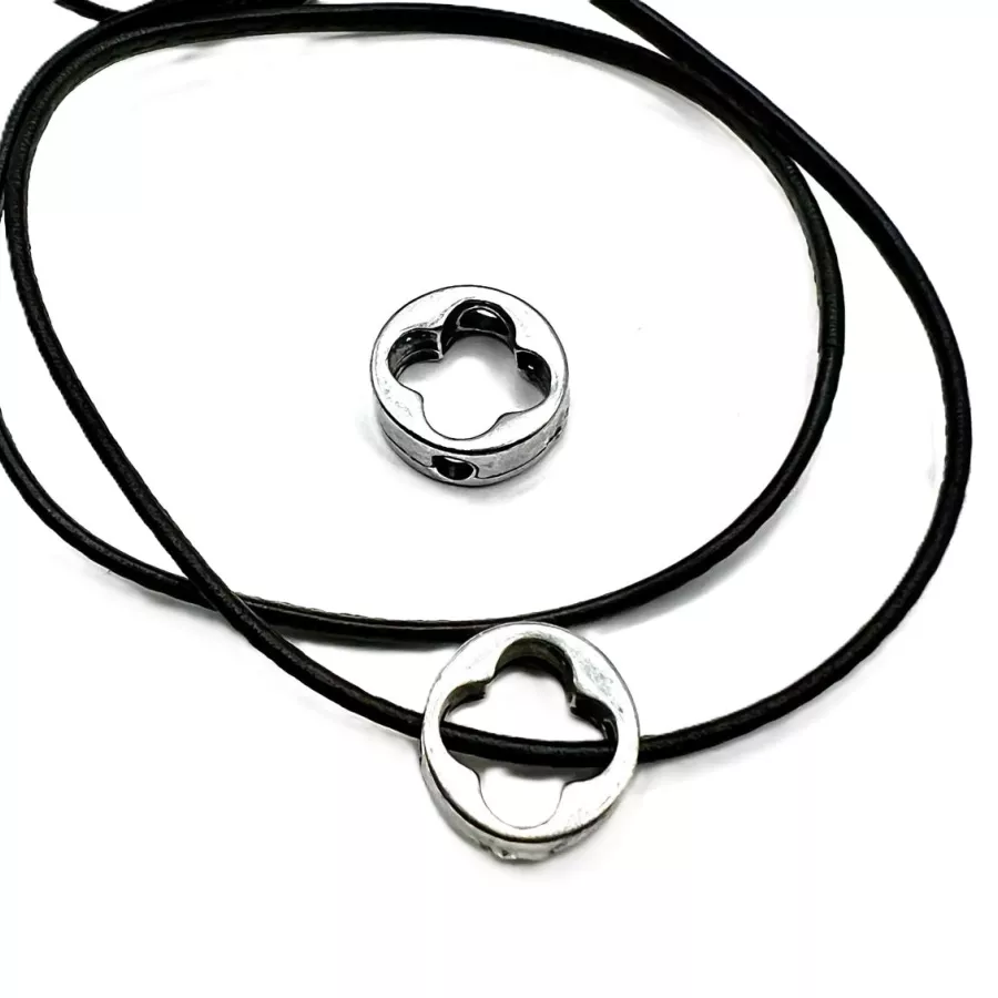 Intercalaire traversant cercle avec forme fleur