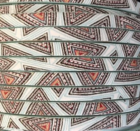 cuir de veau imprimé  - Celeste