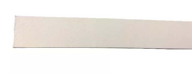 20 CM  de Cuir de veau en  20mm - Blanc