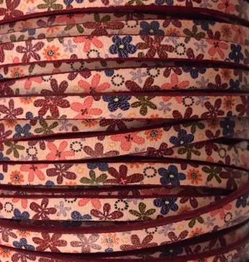 Imprimé veau 5mm - Rose clair