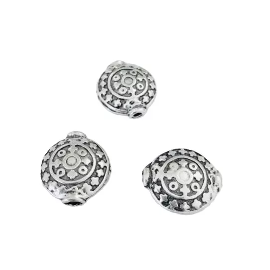 Intercalaire pastille bombée avec motif oriental