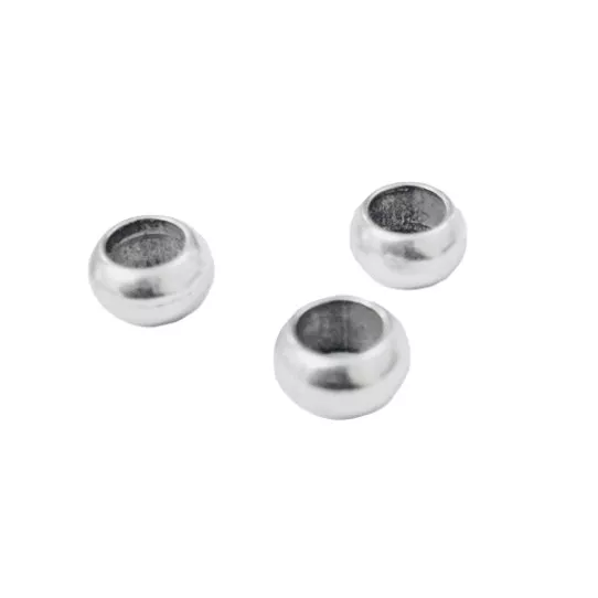 Perles en metal 8.70mm diam trou : 5mm