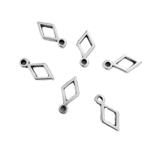 Pendant losange evidé