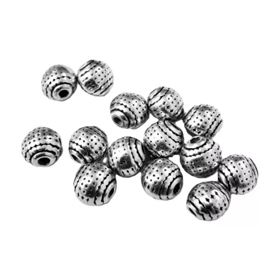 Perles de 7mm en zamac