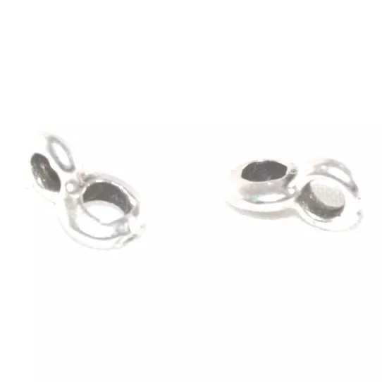 Accroche breloque pour cuir 2.5 mm rond