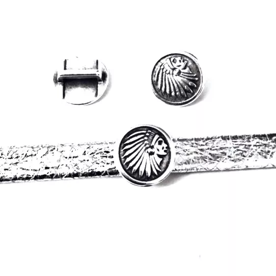 Passant tête d'Indien 10mm