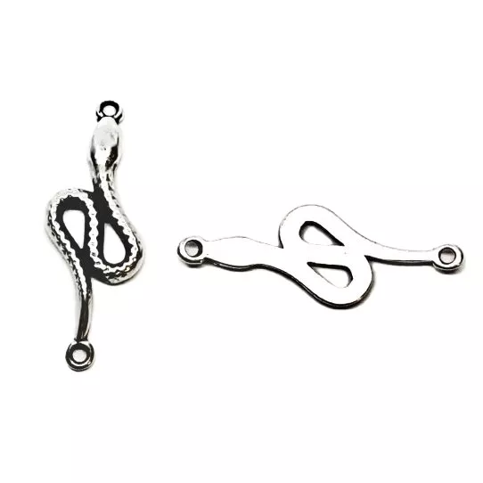 Intercalaire serpent avec deux anneaux