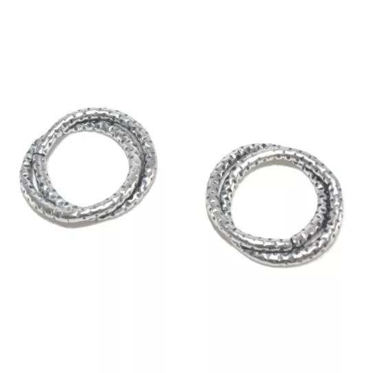 deux cercles pointillés et entrecroisés