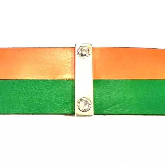 Passant pour cuir 40mm avec strass