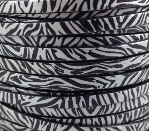 Imprimé veau 5mm - Argent