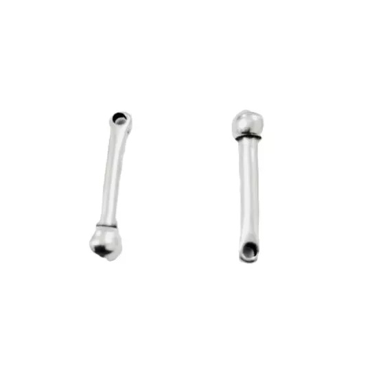 Pendant bâton de 17mm avec tête ronde