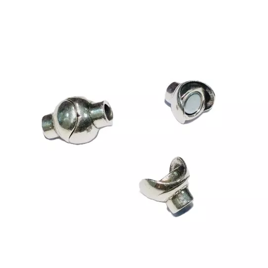 Fermoir aimanté pour cordon rond de 3mm