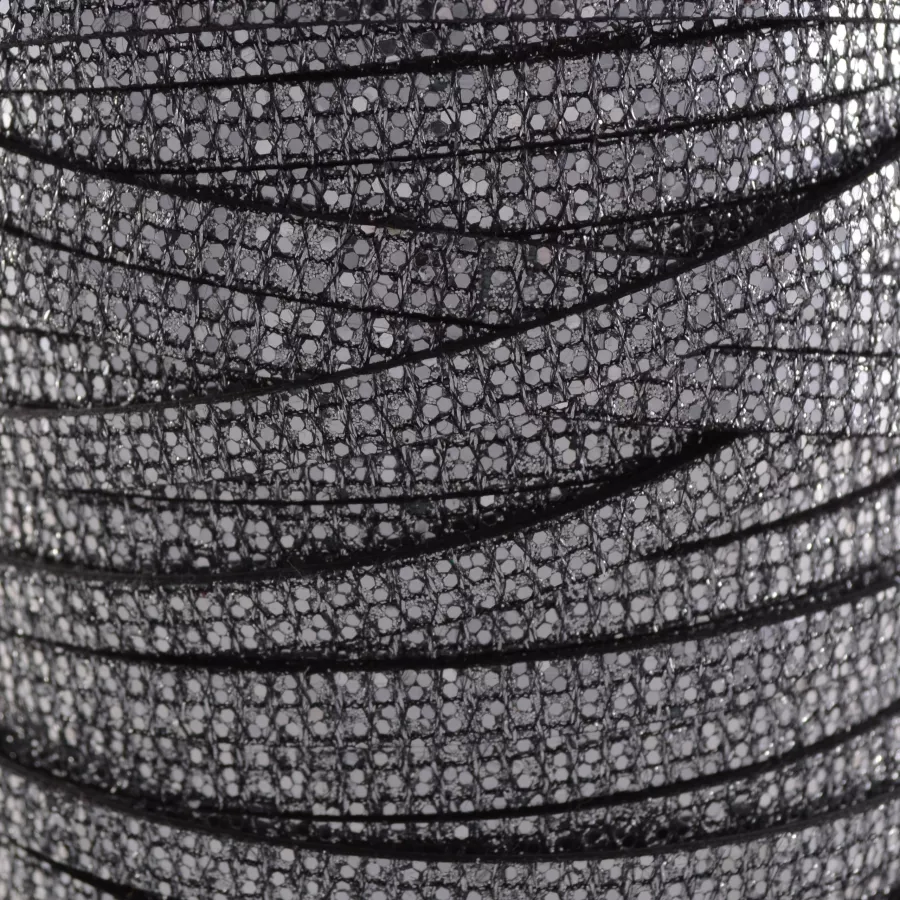 Glitter 5 mm - Argent antique