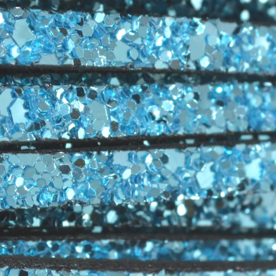 Glitter 5 mm - Bleu azur