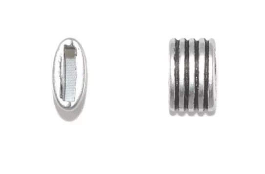 5 Passants  cuir 10mm strié