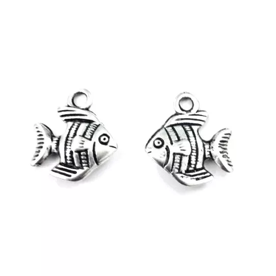 Pendant poisson double face