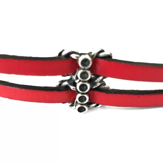 Passant pour cuir plat 5mm