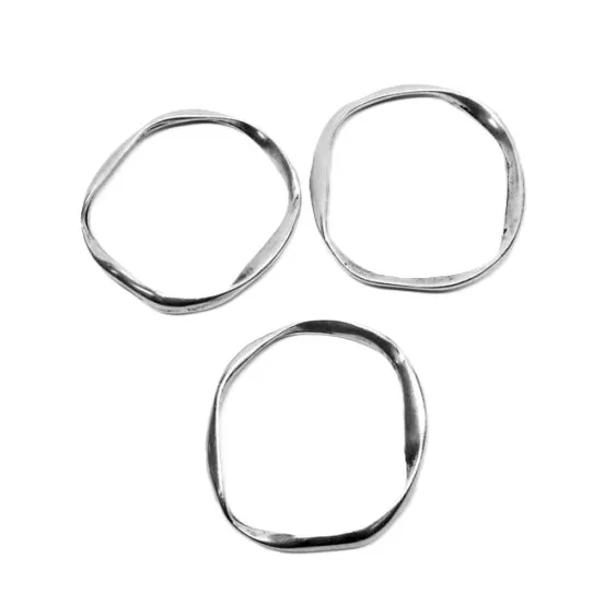 Cercle martelé de 4cm