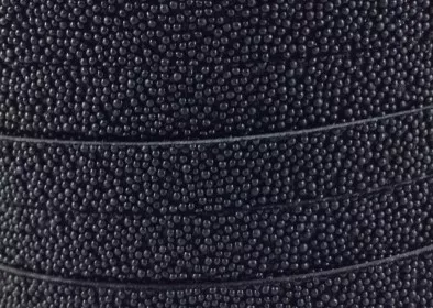 Lanière caviar 10mm - Noir