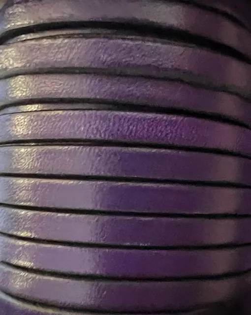Cuir de veau 5mm-nouvelles couleurs - Violet