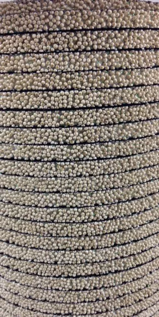 lanière caviar 5mm - Marron clair