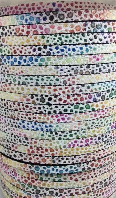 Cuir style galuchat 5.50€ ht - Blanc