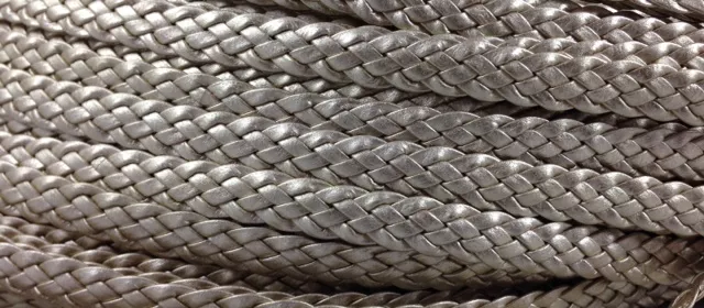 Tressé double face plat 10mm metalisés - Jaune