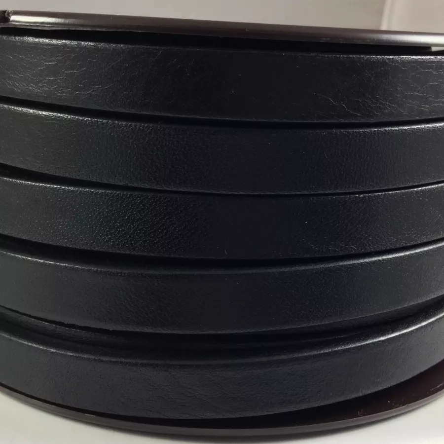 Cuir veau entre tcp10 et regaliz , 3mm d’épaisseur, pour HOMME - Noir