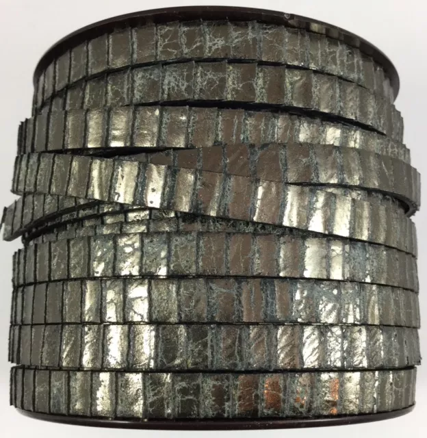 Cuir exclusivité idil 10mm vintage fantaisie pour Homme - Gris