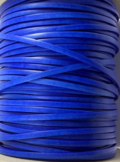 CUIR DE VEAU 5MM ITALIEN - nouvelles couleurs  - Bleu