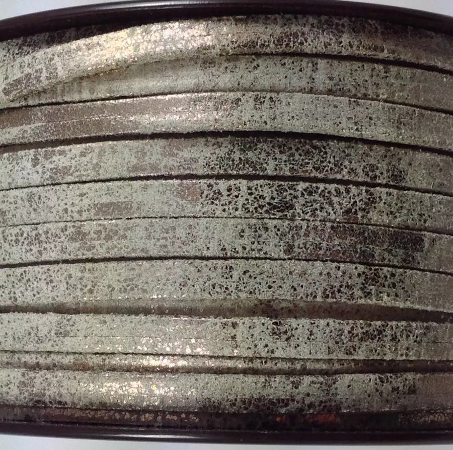 Cuir exclusivité IDIL 5mm eclosion d'Atomes - Or