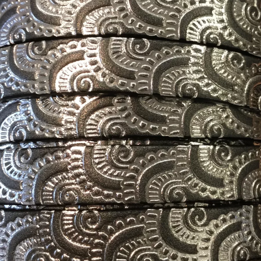 Cuir DE VEAU 10MM BLOMST - Gris