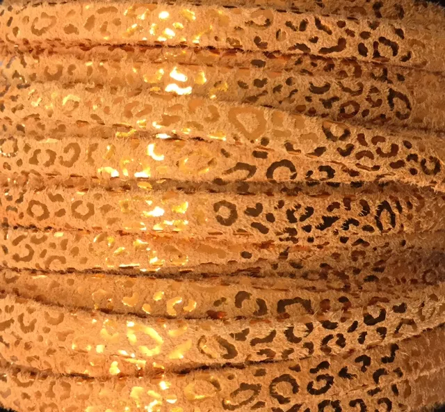 Cuir 5mm mignon-NOUVELLES COULEURS - Orange