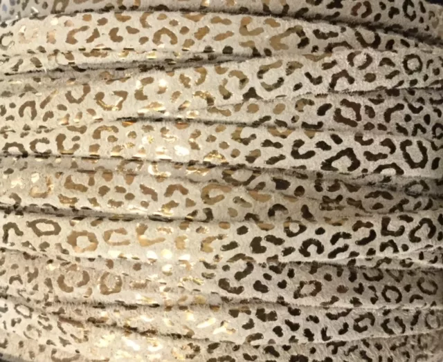 Cuir 5mm mignon-NOUVELLES COULEURS - Beige foncé