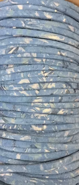 Cuir exclusivité idil fiore 5mm  - Bleu