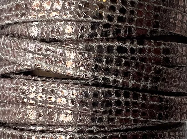 Cuir 5 mm Balade ecossaise - Naturel