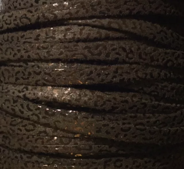 Cuir 5mm mignon-NOUVELLES COULEURS - Marron foncé