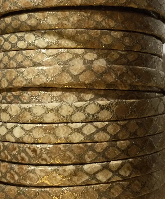 cuir 5mm Repto - Beige